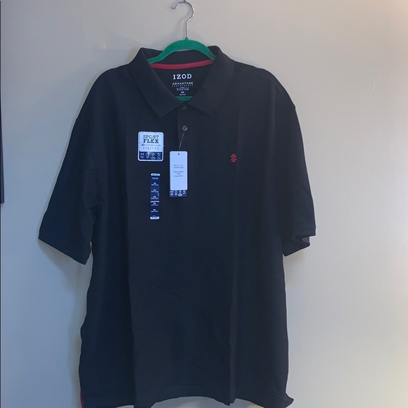 Izod Other - A Black Collard shirt